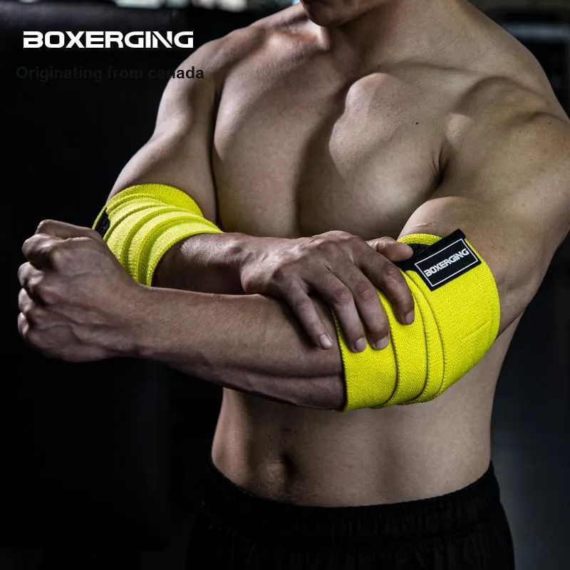 BOXERGING Elbow Pads Breathable Protective SML Cotton Polyester Elastane Blend Material Unisex-20
