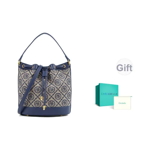 CHRISBELLA Ткань Синтетическая кожа Одно плечо Сумка Средний Женский Синий