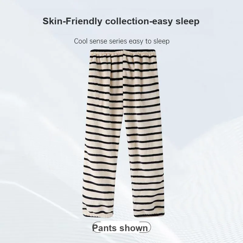 MADALLO Pajama Pants Women's Apricot-3