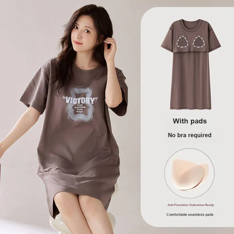 XISHE Women's Nightgowns-1
