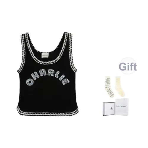 Charlie Luciano Майка Женская Черная