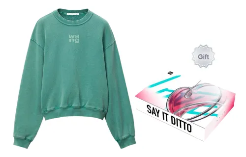 Alexander Wang Sweatshirts Women's Academy Green - Gift Box Sets