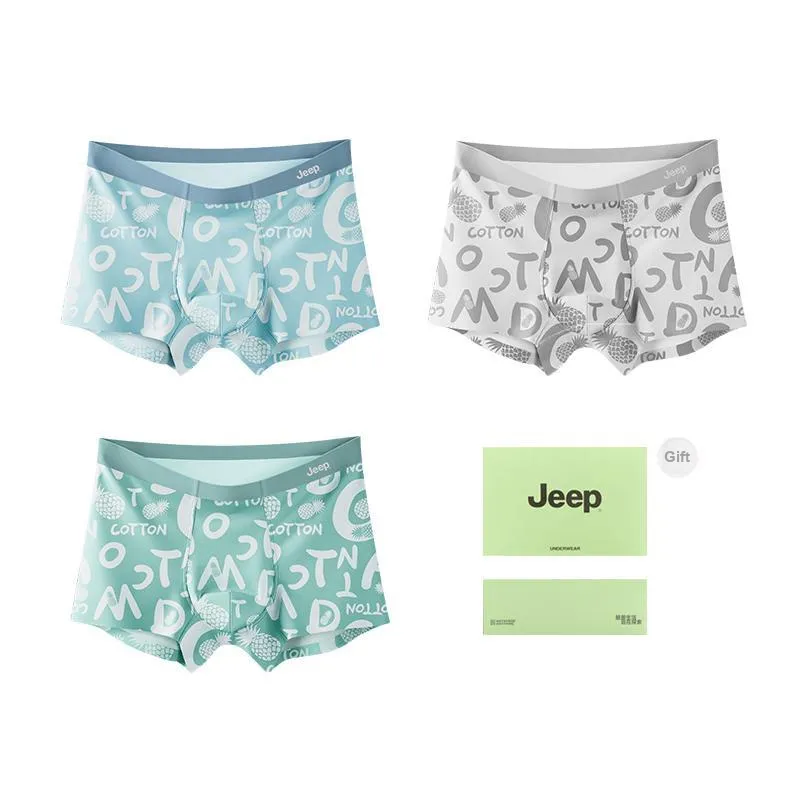 Jeep Underpants Men's Box 3 Pack-0