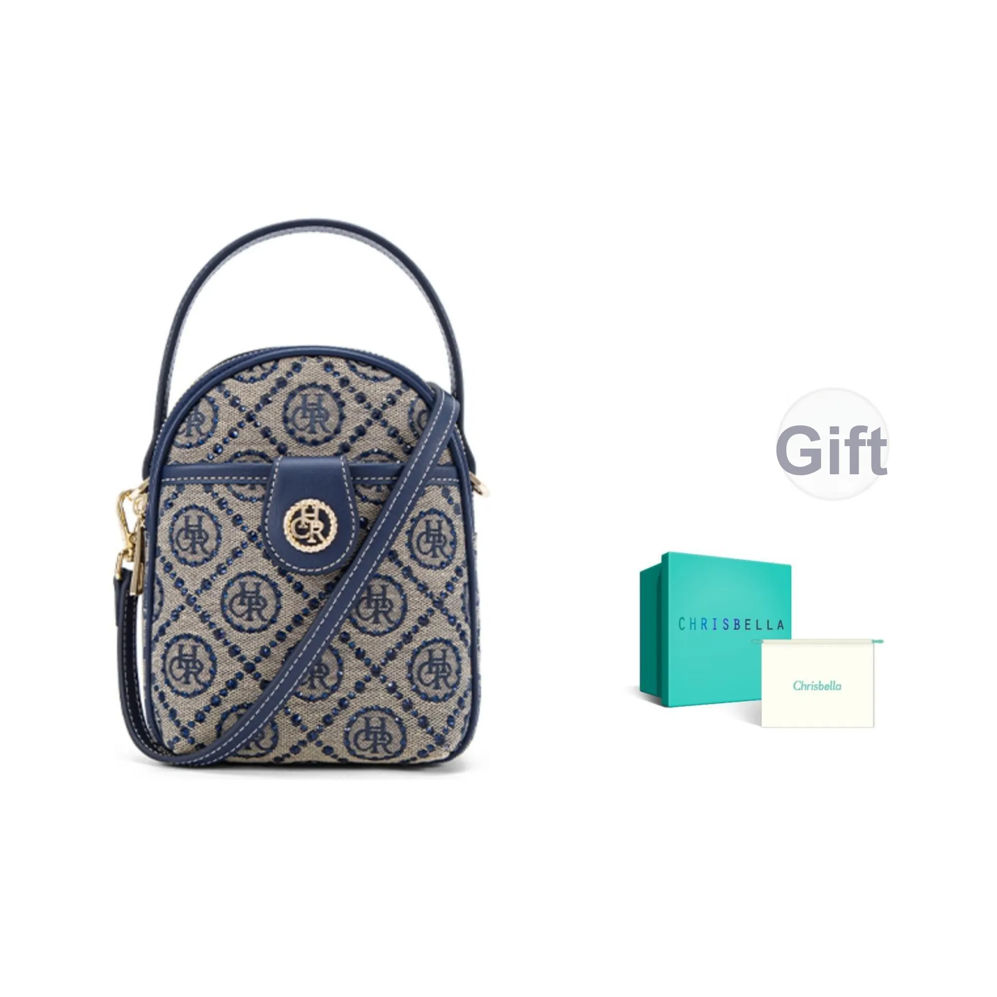CHRISBELLA Cellphone Pouches Blue