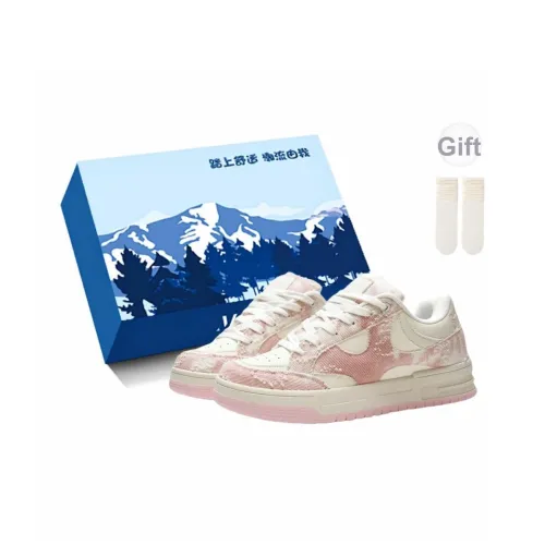 Fawn Miri Slip-resistant Abrasion-resistant Low Top Скейтборд Кроссовки Женские Cherry Blossom Pink