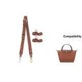 (Cognac) Brown with Gold Buckle Adjustable 86-103cm[Free Perforated Set]