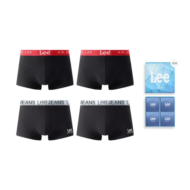 Lee Edge Color 3.0 Underwear Gift Boxes Men's 4 Pack-0