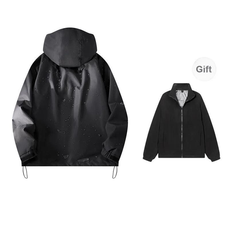 Lafetto Waterproof And Windproof Windbreaker Jacket Unisex-9