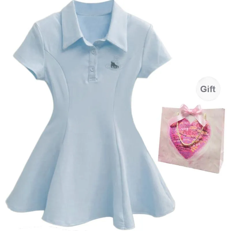 AINUOERMY Short Sleeved Dress Women's-49
