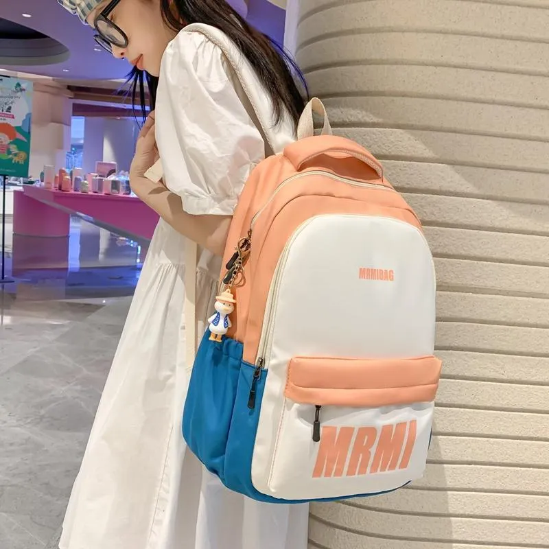 Moonshine Nylon Backpack Regular Unisex Multicolor-10