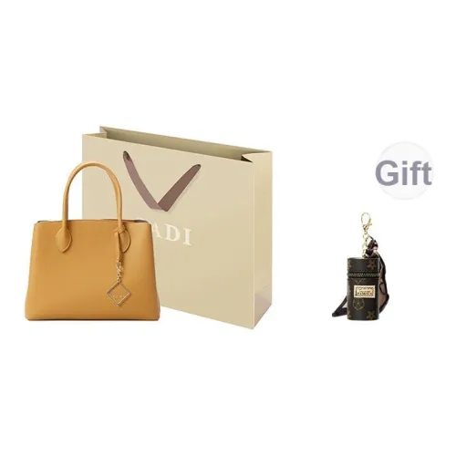 SADI Сумка через плечо из коровьей кожи с тканью женская слоновая серый цвет печенья