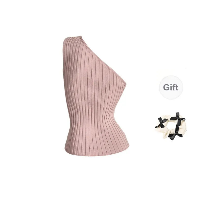 / Tank Tops Women's Pink+Bowknot Hair Tie Comes With-1