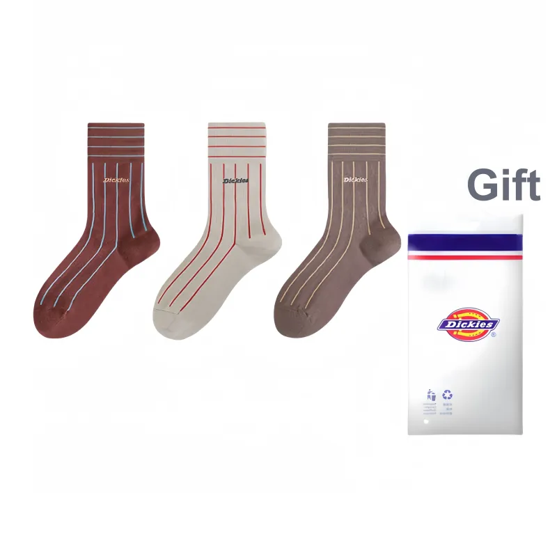 Dickies Warm Breathable Versatile Fall And Winter Crew Socks Women's-0