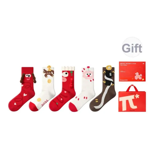 PRIMEET Носки Crew Унисекс Коробка из 5 пар