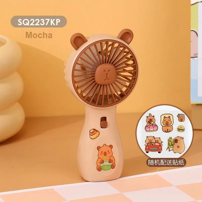 TLIT Romantic Capybara Cup Fan Puppy Night Light Box-4