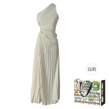 OURUOKE Sleeveless Dress Women's
