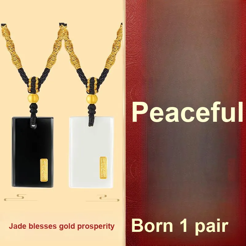 BYTHERE Pendants Green Jade Unisex-10