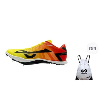LOOP BURN Low Top Running Shoes Unisex Support Orange