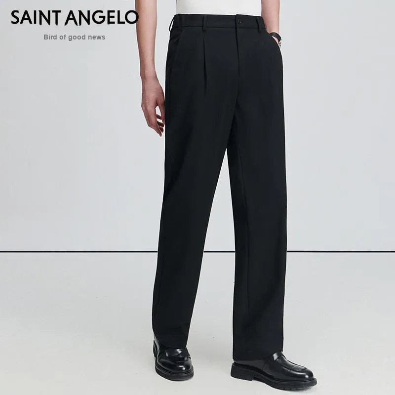 SAINT ANGELO Suit Trouser Unisex Obsidian Black-1
