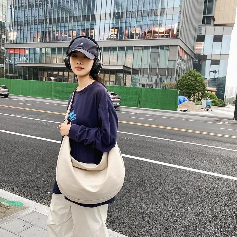 GOBLIN SHARKS 1759 Nylon Dumpling Bag Shoulder Bag Regular Unisex Multicolor-36