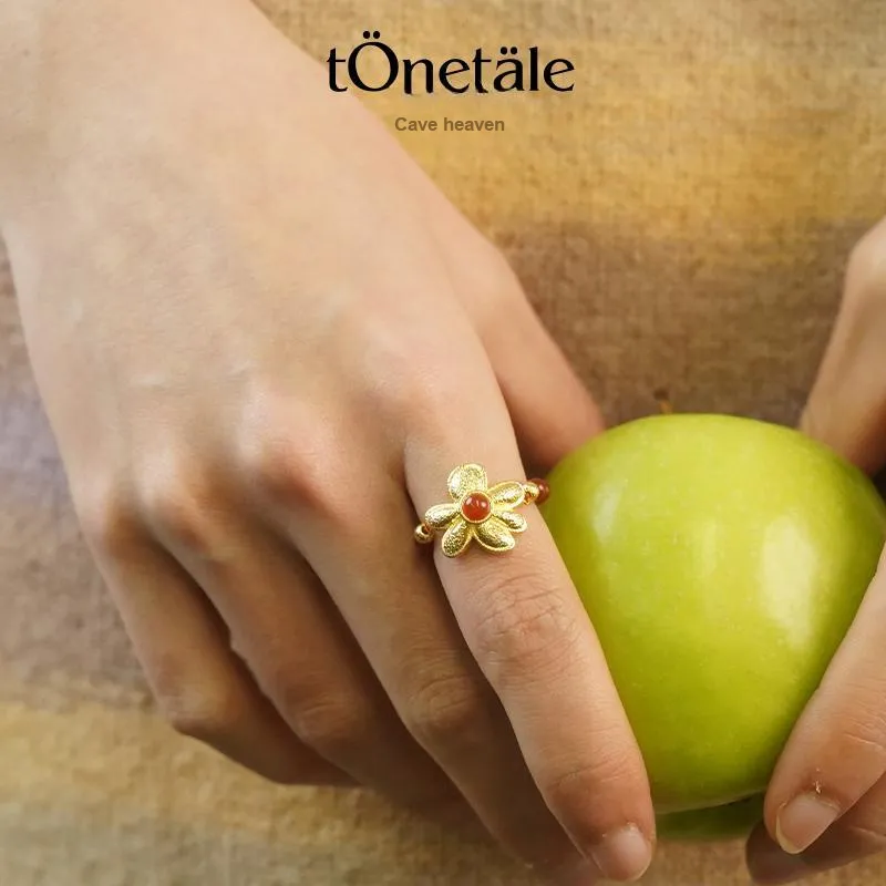 TONE & TALE Rhodium plated Copper Rings Women's-3