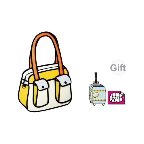 JumpFromPaper Oxford Comic Сумка Коммутирование Сумка Плечевая Сумка Спортивная Сумка Good Morning Сумка Большая Унисекс Лимонная Сумка