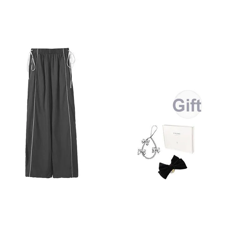 Fstudio Korean Style Lazy LOOK Workwear Elastic Casual Pants Women's