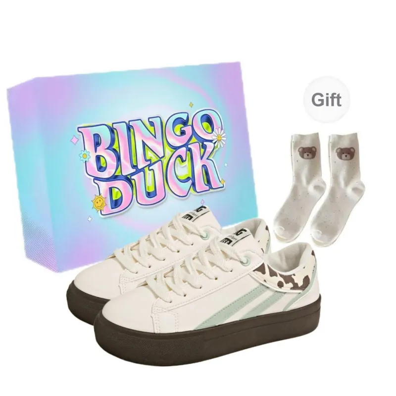 BINGO DUCK Skateboard Shoes Women's-3