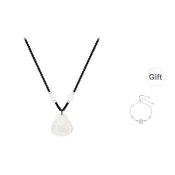 GIFU Chalcedony Jade Necklaces Women's