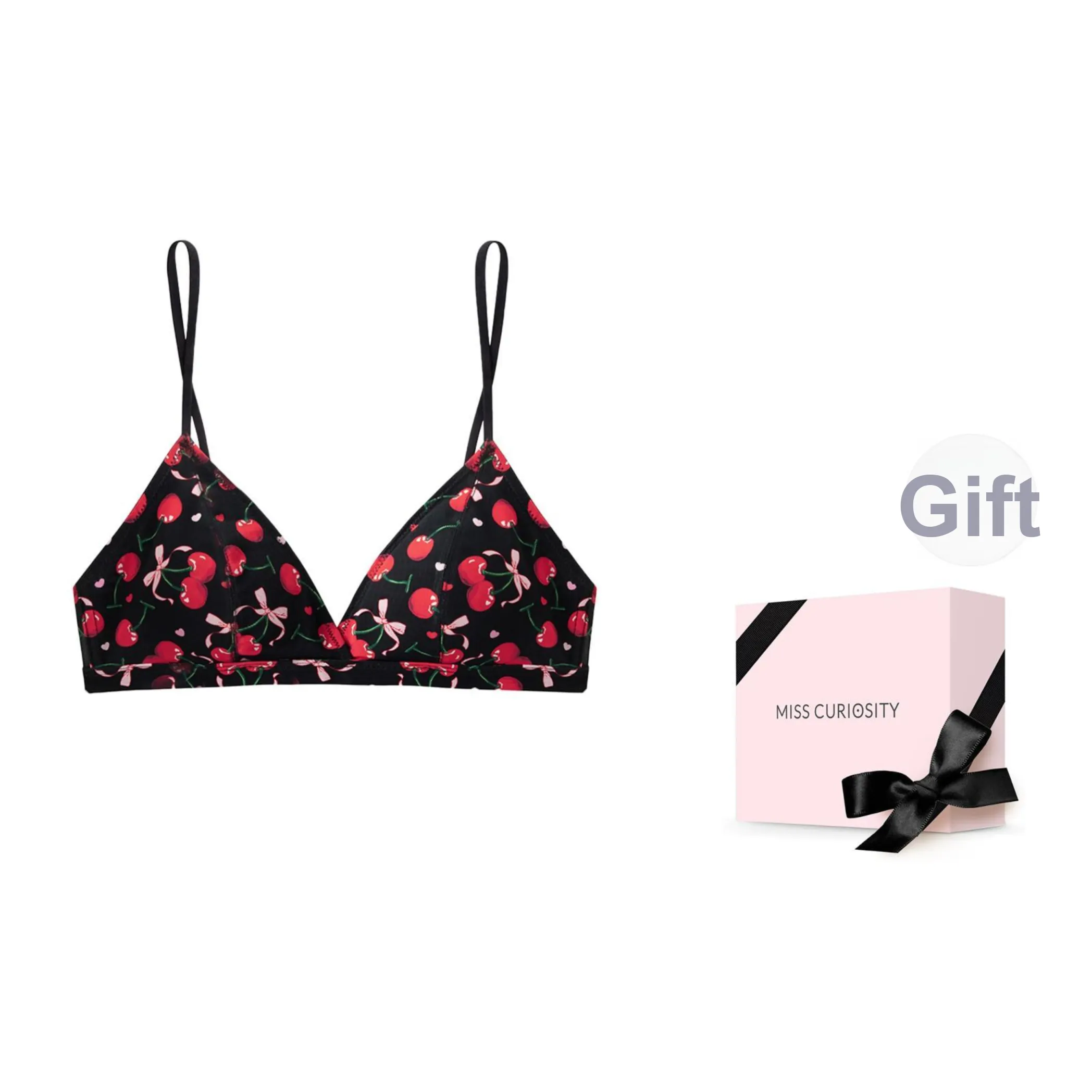 MISS CURIOSITY Бюстгальтер Женский Набор в Коробке