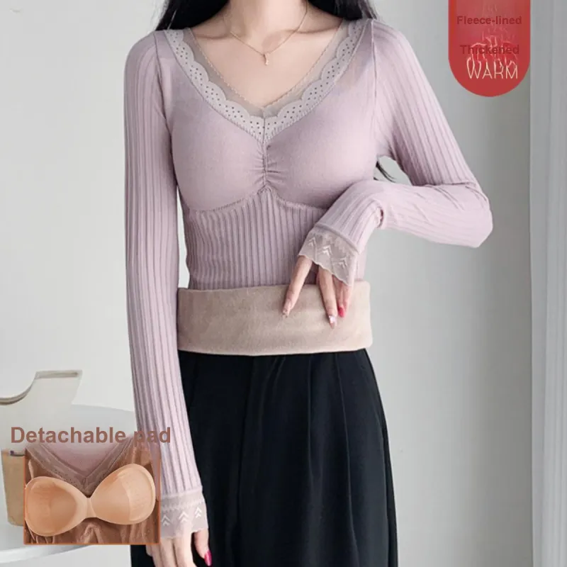 LoveEsteem Thermal Tops Women's-5