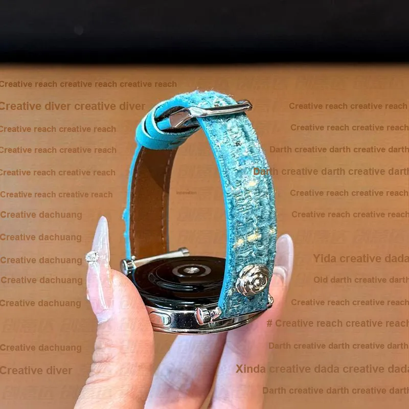 CHENSONG Huawei Compatibility Watch Band Woolen Material-5