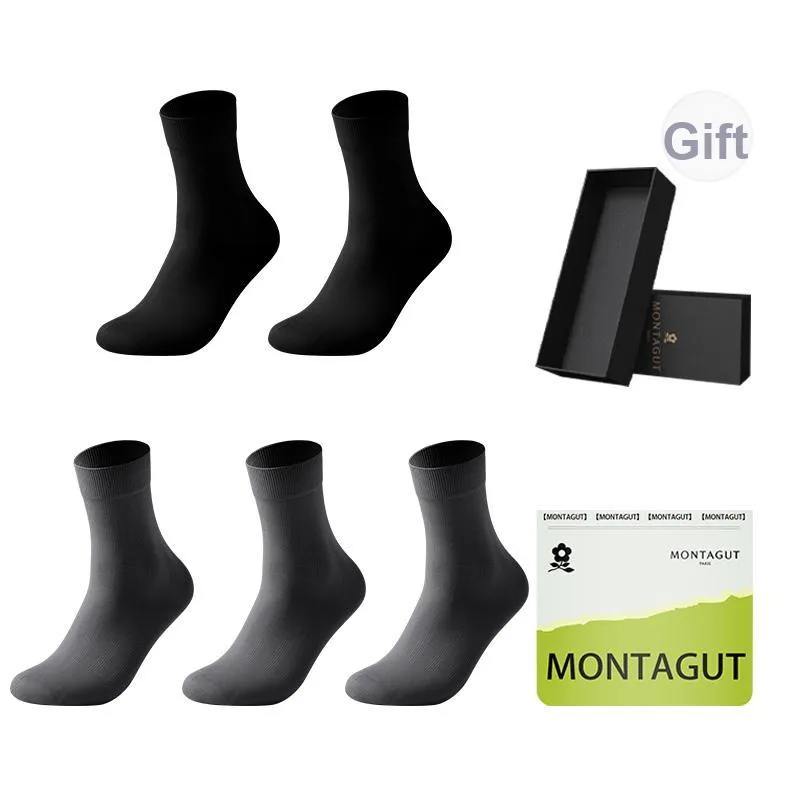 Montagut Mid Calf Socks Men's Box 5 Pack-66