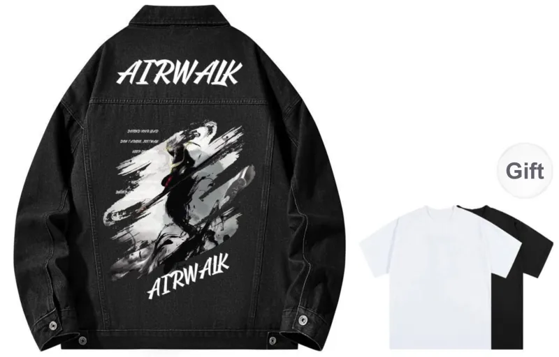 Airwalk Denim Jackets Unisex-10