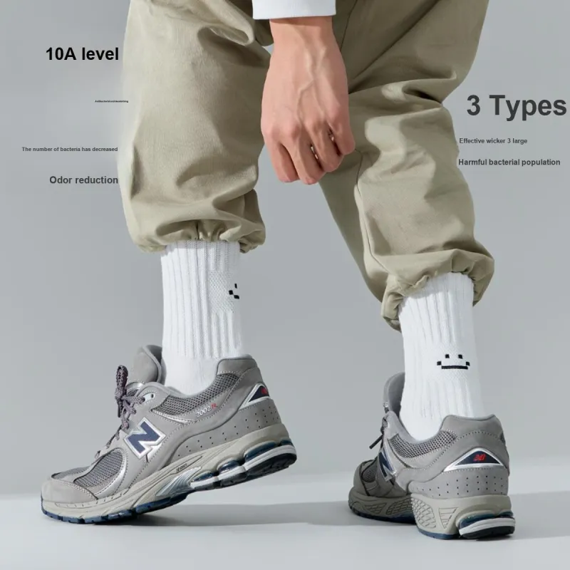 ZEROIN Mid Calf Socks Unisex 4 Pack-76