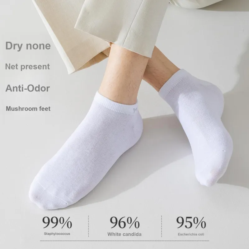 MIIOW No-Show Socks Men's 6 Pack-7