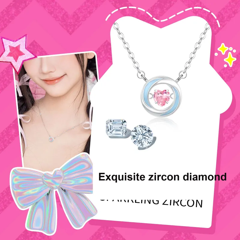 Barbie 999 Fine Silver Necklaces Women's-2