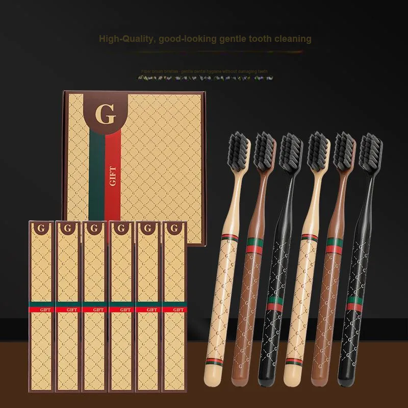 DOLEK Luxury Soft Hair Toothbrushes Wide Head Antibacterial Gum Sensitive Portable Print Controller For Adults-1