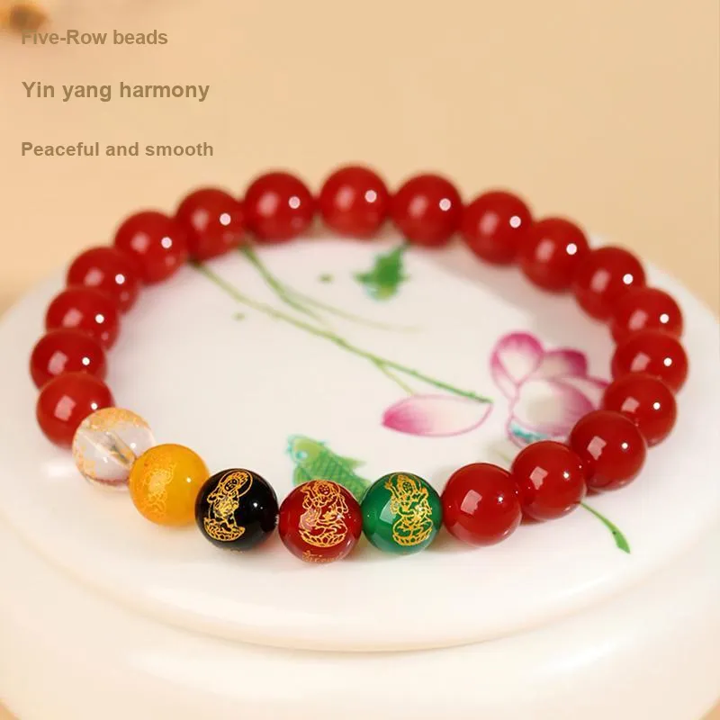 LOVING Jade Bracelets Unisex-1