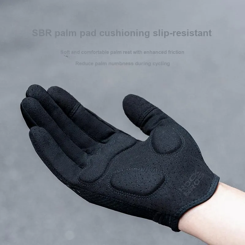 ROCKBROS Riding Equipment Cycling Glove Unisex Brocade Elastane Blend-3