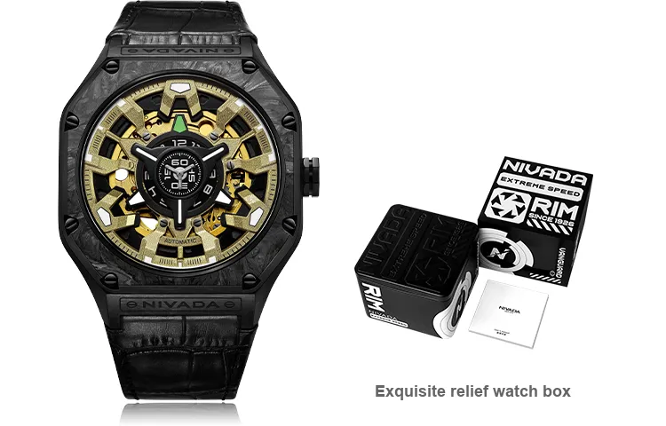 NIVADA Automatic Mechanical Movement Men's Watches Watch Black Dial N936203226161_20231026165720-1