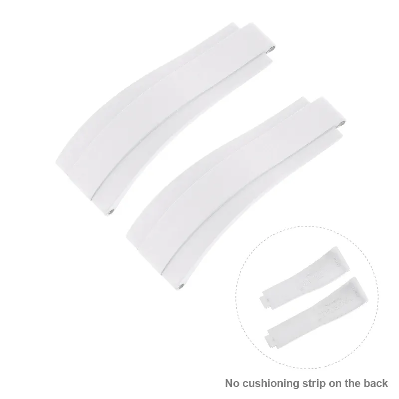 VAGENARI Cushion Free Rubber Strap Compatibility Yacht Master 40mm 116655 126655 Watch Band Unisex-1