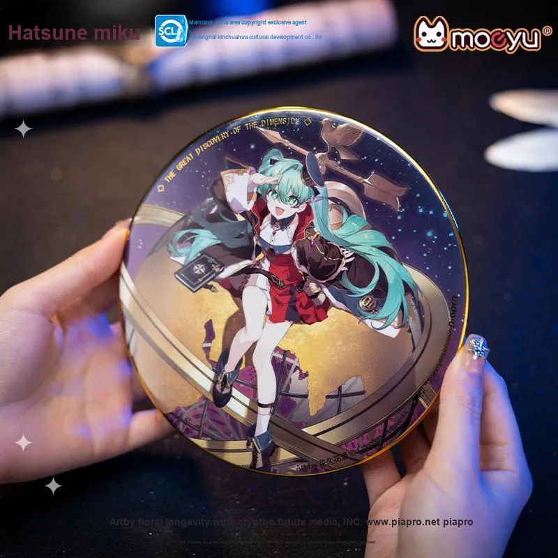 MOEYU Hatsune Miku Esports Heart/Dimensional Discovery/Floral Language Large Emblem Anime Merchandise Badge-9
