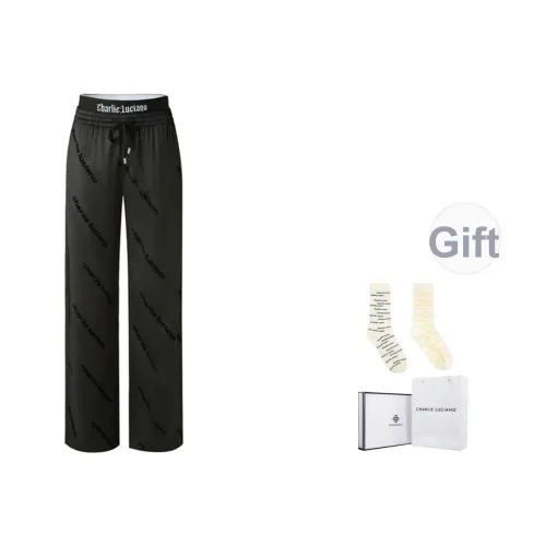 Charlie Luciano Повседневные брюки Унисекс Черный