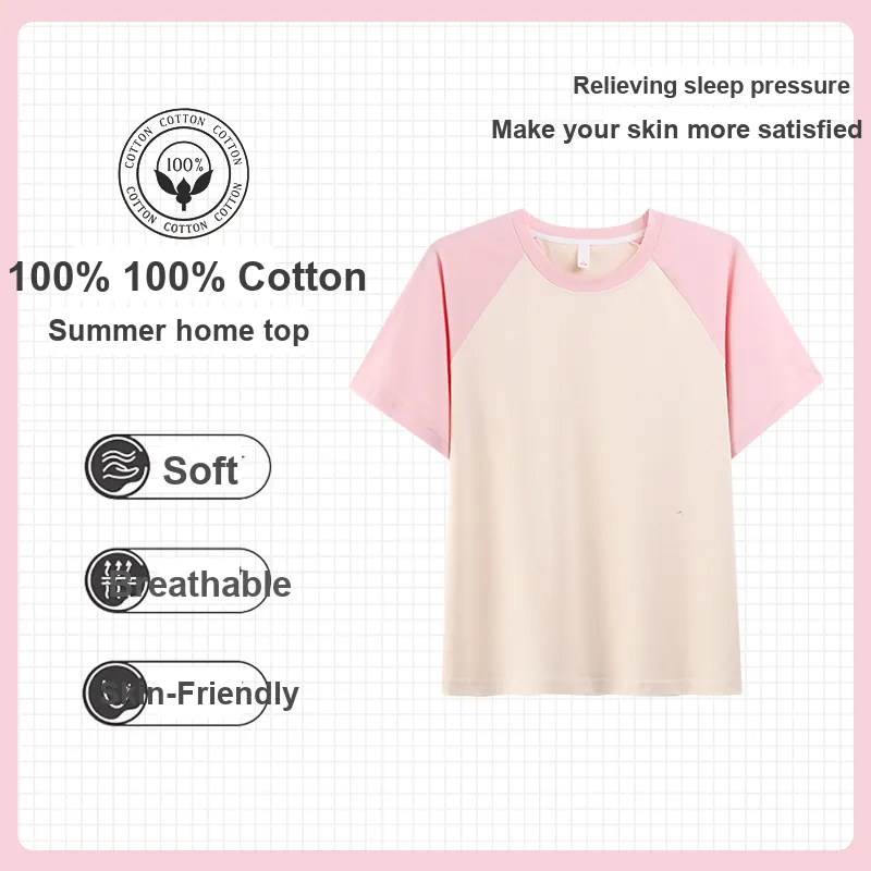 MADALLO Women's Pajama Tops-27