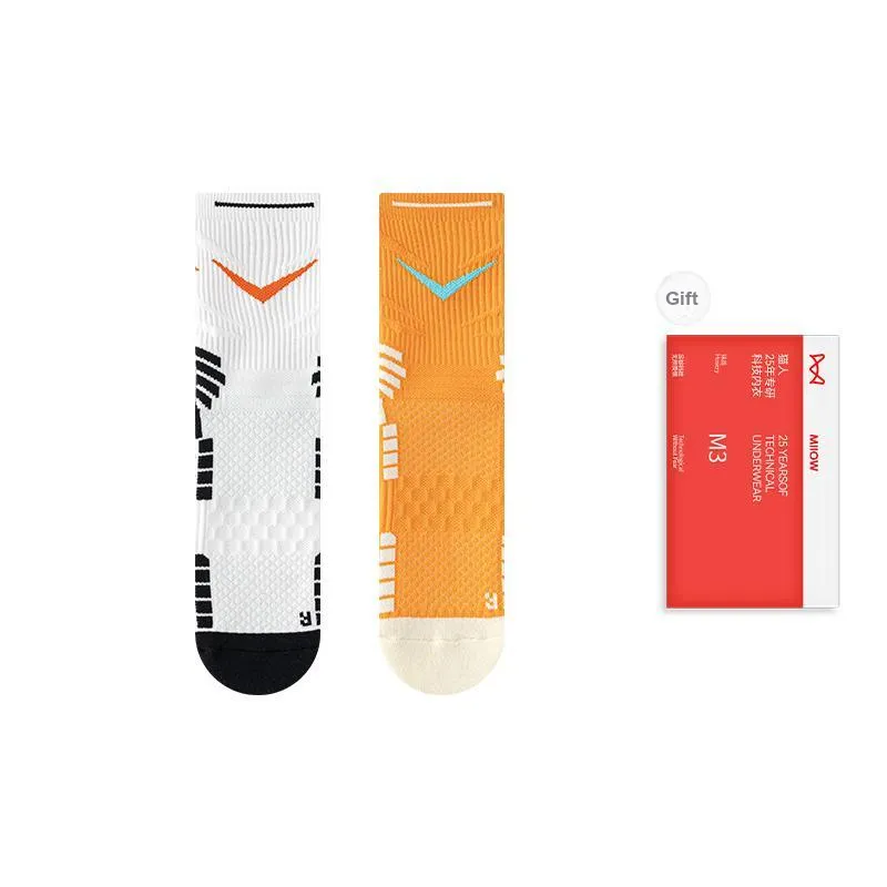 MIIOW Trend Party Series Basketball Socks Men's Shopping Bag Combo Set-12