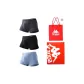 3 Pack Box Included (Black+Dark Gray+Glaze Blue)