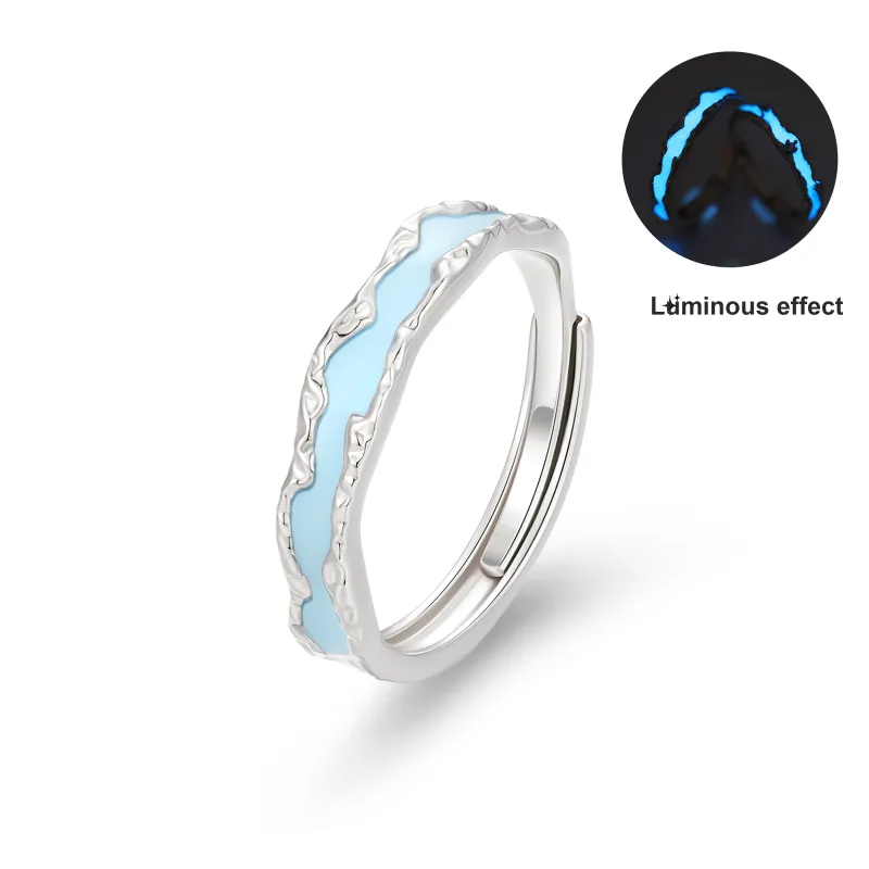 ZSY S925 Bestie Couple Rings Unisex-0