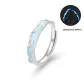 [Glow in The Dark]Silver 925-beyond The Galaxy Ring, Men's