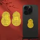 Tai Sui gourd mobile phone sticker